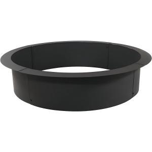 36inch 1.5/2mm thickness steel fire ring, with poker