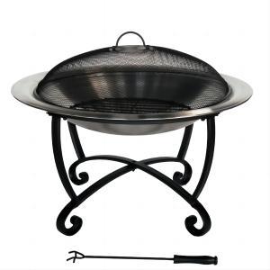 29inch stainless steel wood burning fire pits 