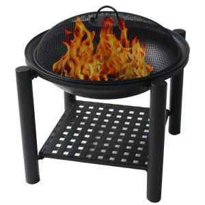 20inch wood burning fire pits with log store