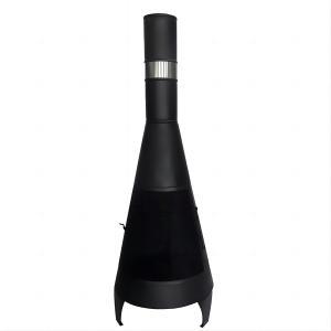 130cm H garden wood burning steel chimineas 