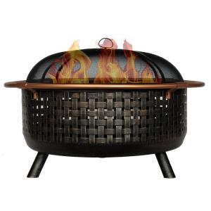 36inch outdoor wood burning fire pit