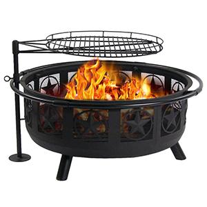 36inch star design BBQ fire pit 