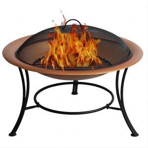 29inch wood burning fire pits-copper