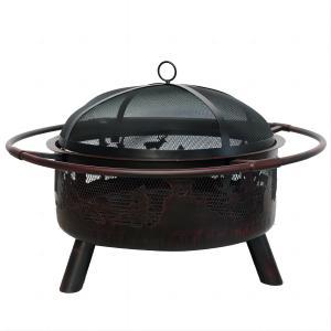 30inch animal design outdoor wood burning fire pit 