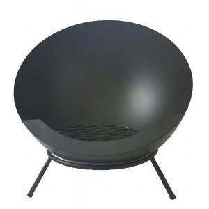 60cm half ball outdoor wood burning fire pit